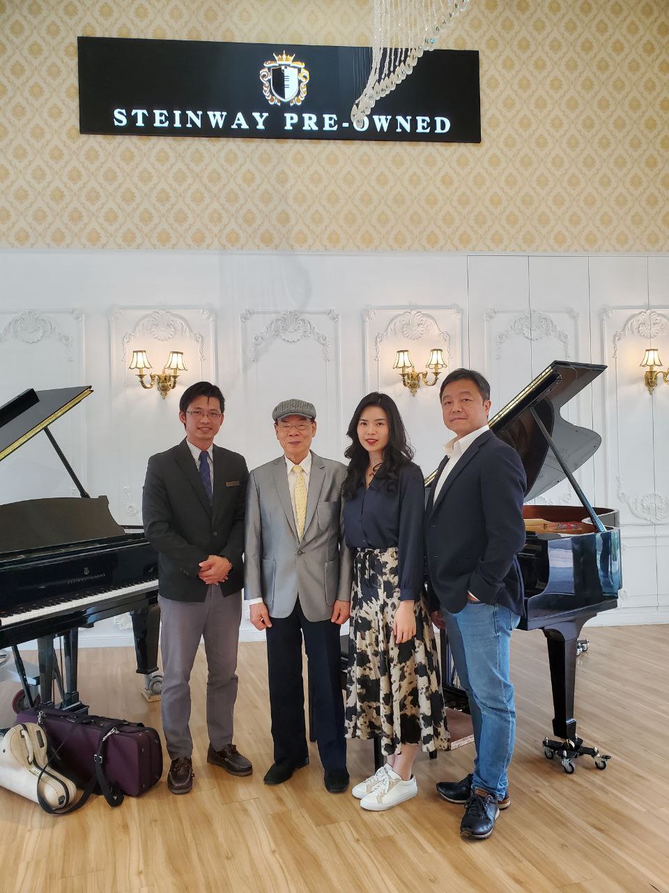 音樂世家 – 85歲國寶級音樂家周高俊老師、徐錫隆老師、徐子晴老師