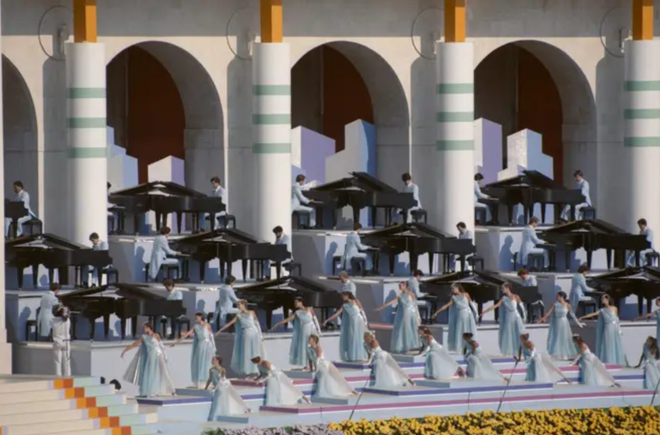 「84台鋼琴」同時演奏！史上最壯觀的奧運開幕式｜1984年洛杉磯奧運