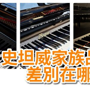 史坦威鋼琴等級全解析：Boston、Essex 家族品牌差別在哪裡？